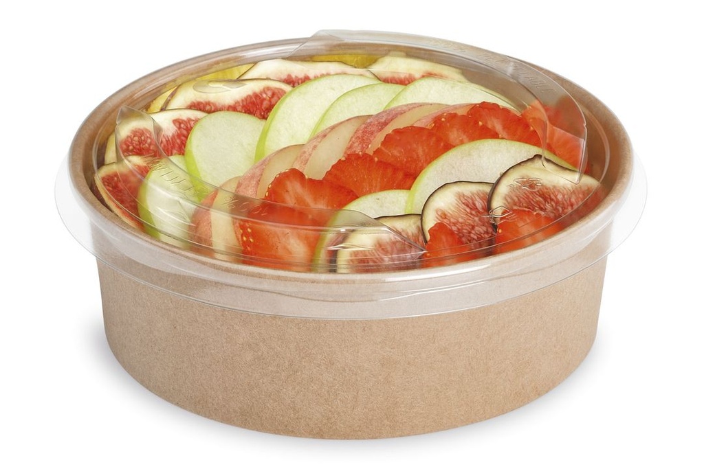 Pot salade carton 750cc avec couvercle - ALPHA FORM - Carton de 180