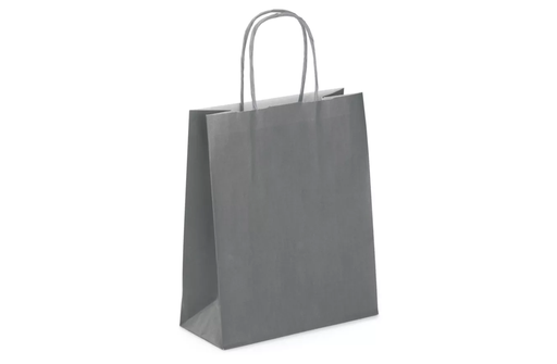 [PT18GRISX50] 50 Sacs kraft gris 18x8x24 cm